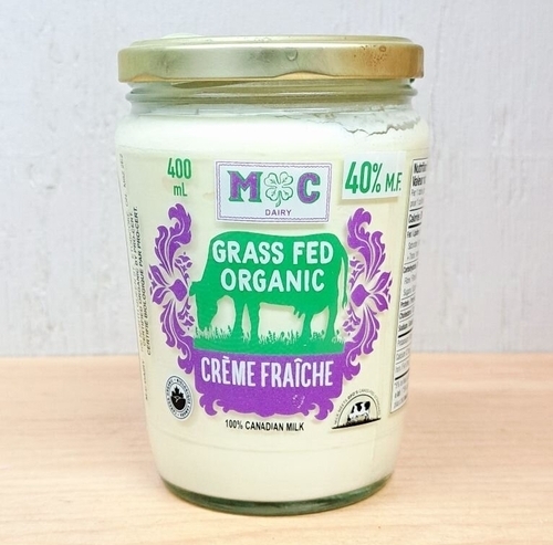 Crème Fraîche - 40% Glass (M-C Dairy)